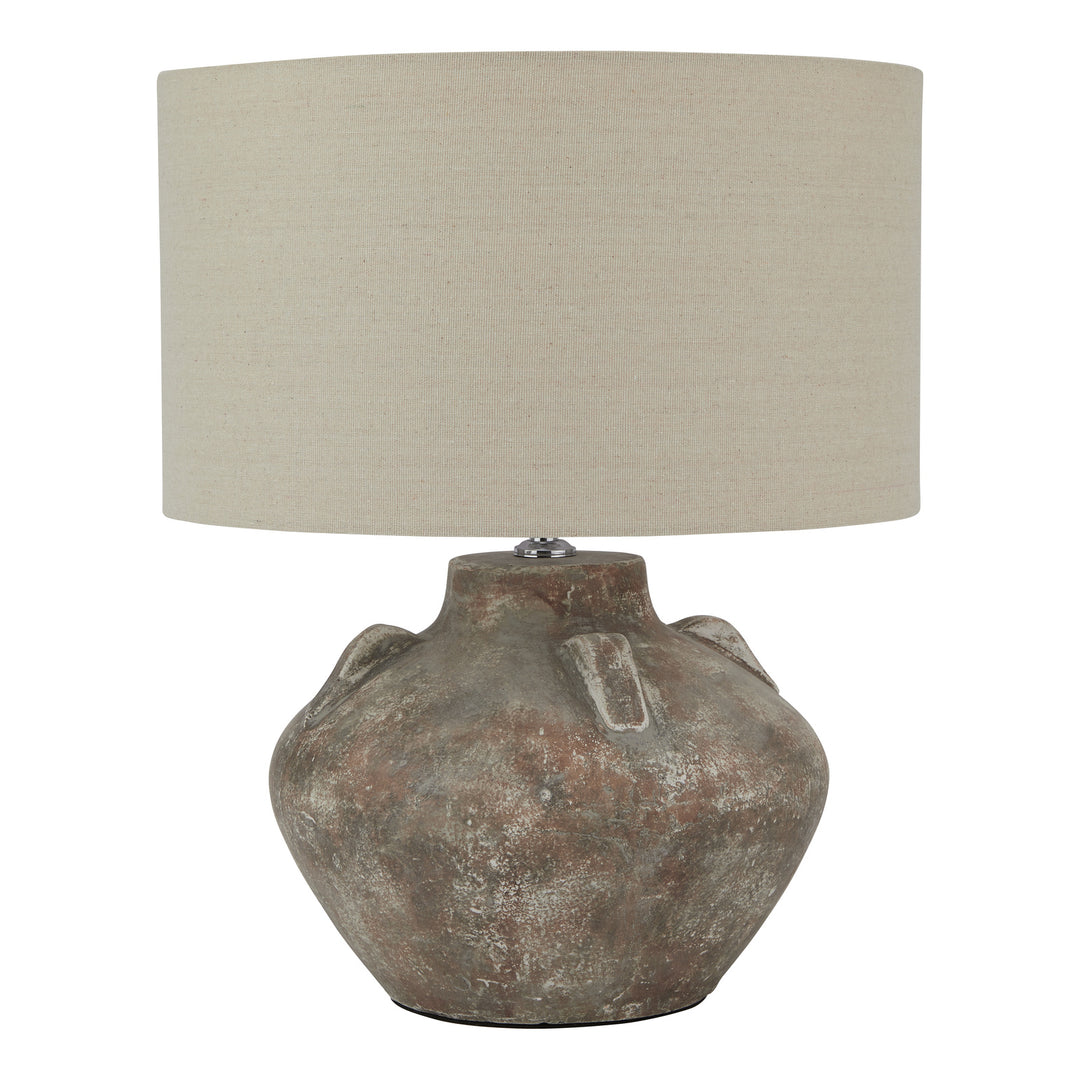 Siena Brown Lekanis Lamp by Hill Interiors