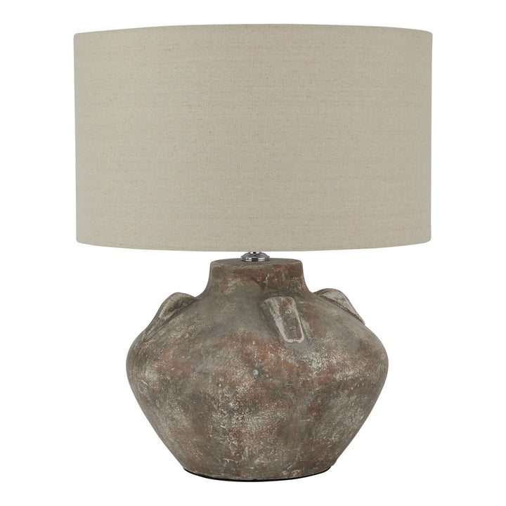 Siena Brown Lekanis Lamp by Hill Interiors