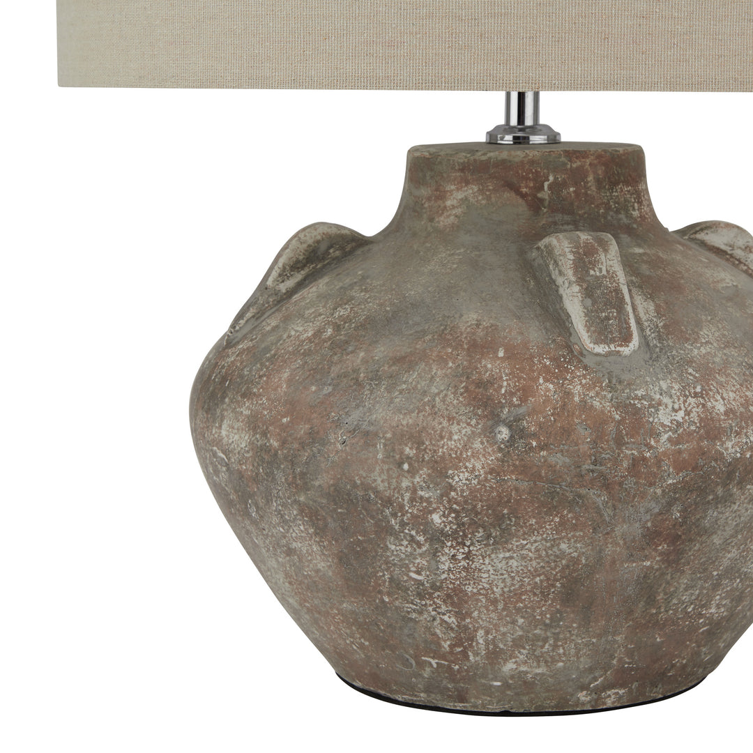 Siena Brown Lekanis Lamp by Hill Interiors