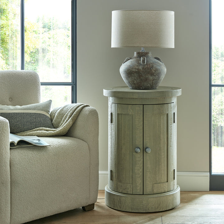 Siena Brown Lekanis Lamp by Hill Interiors