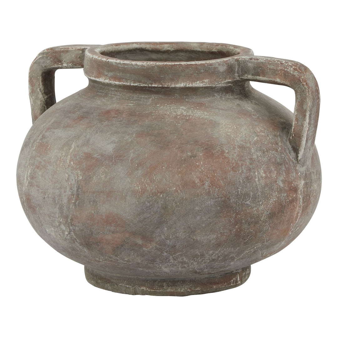 Siena Brown Pelike Pot by Hill Interiors