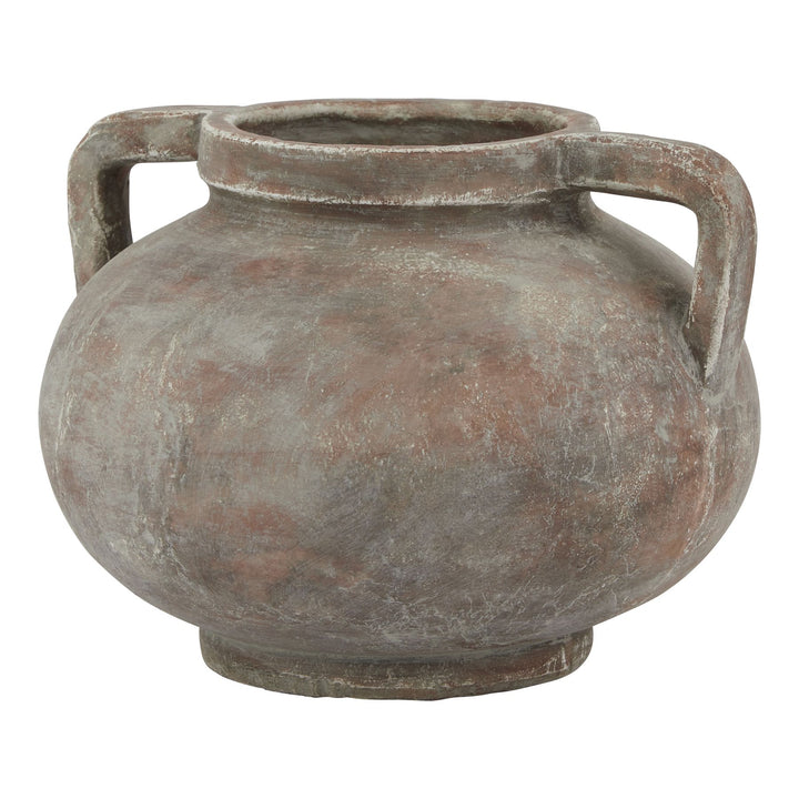 Siena Brown Pelike Pot by Hill Interiors