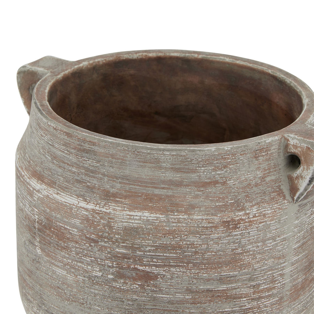 Siena Brown Hydria Pot by Hill Interiors