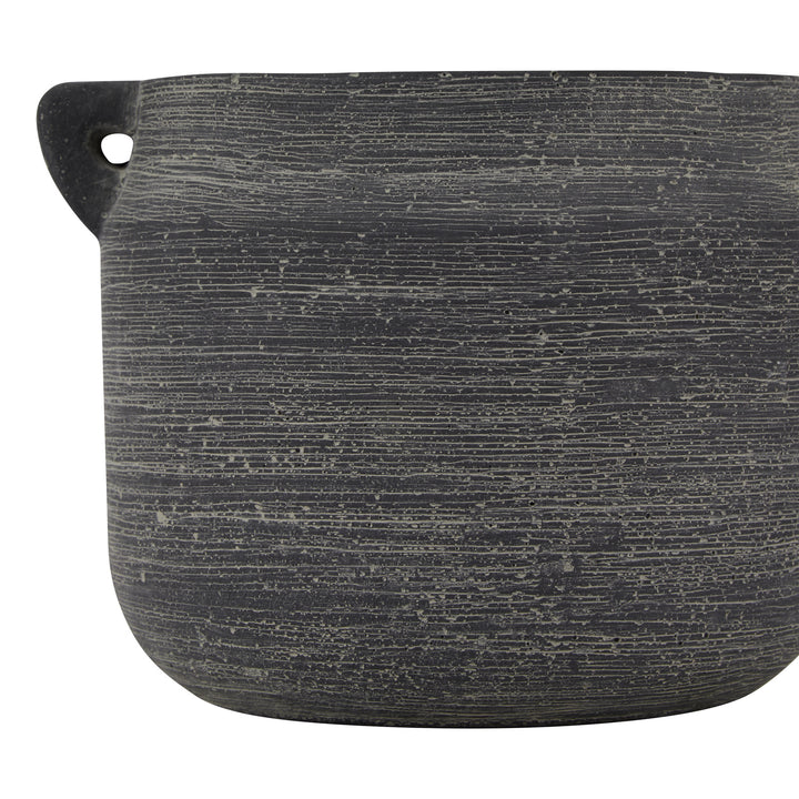 Amalfi Grey Hydria Pot by Hill Interiors