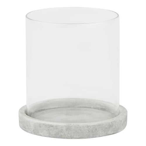 Athena Stone Hurricane Lantern