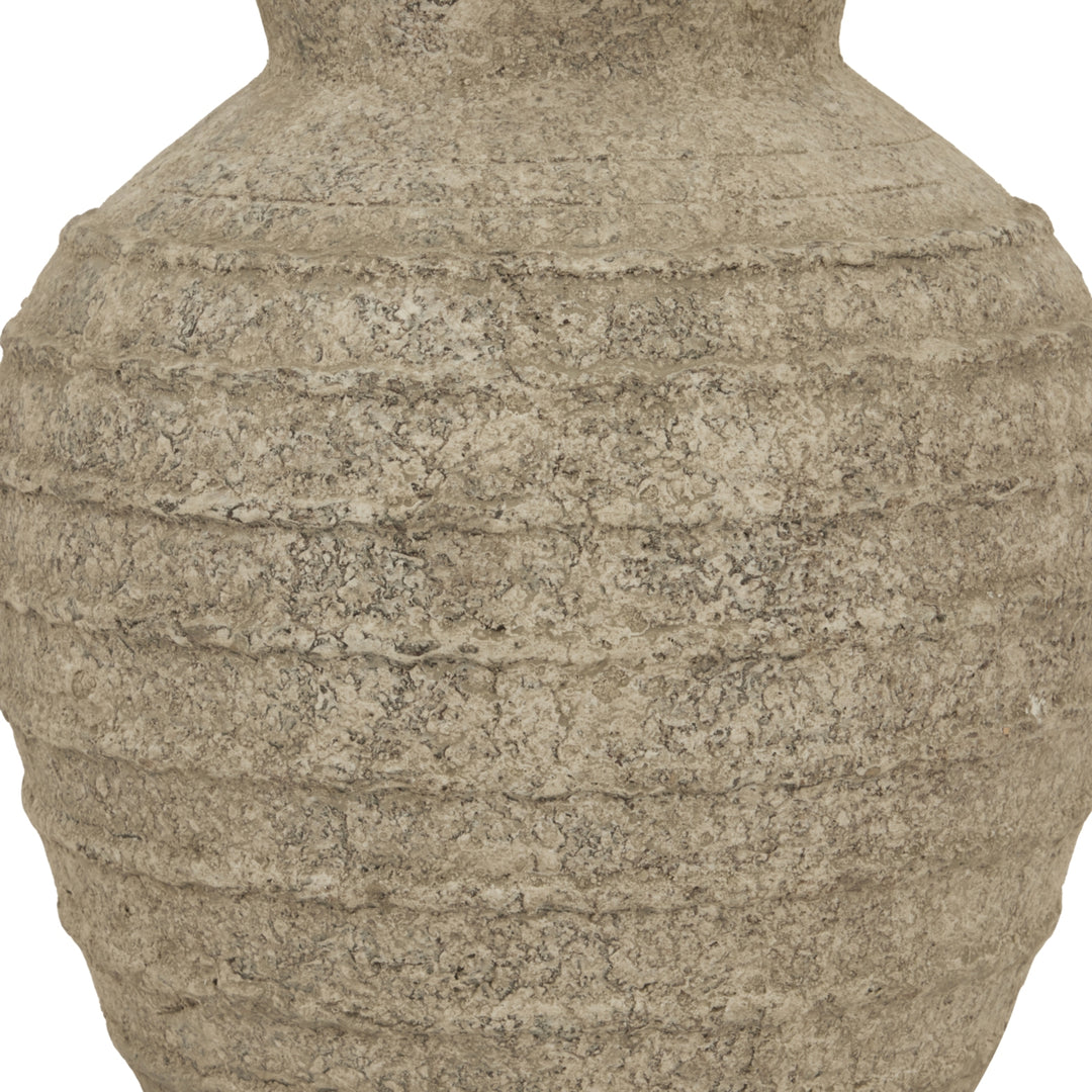 Large Tuscan Grey Vase by Hill Interiors