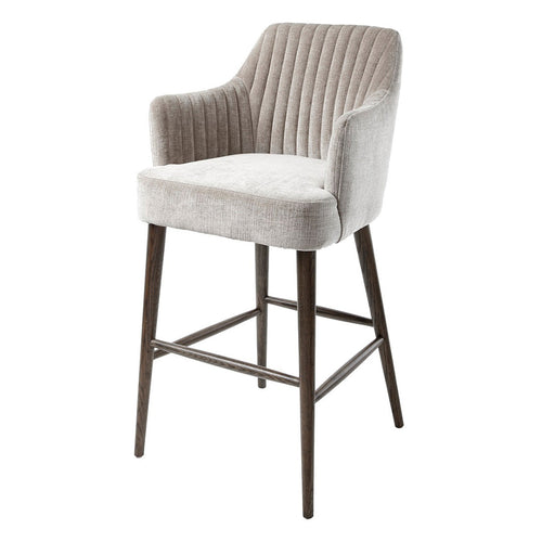 Slate Latte Finish Bar Stool