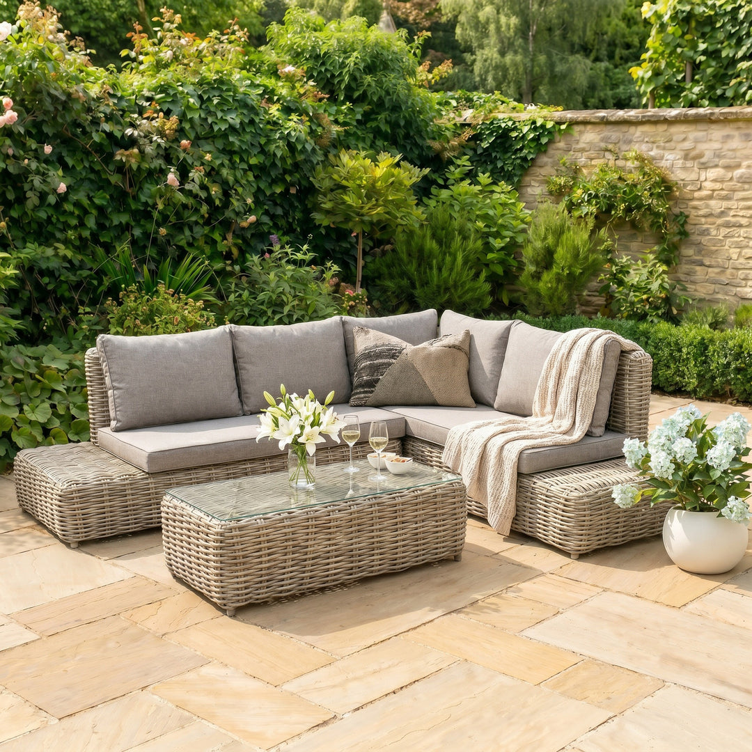 Amalfi Collection Outdoor Large Corner Set by Hill Interiors