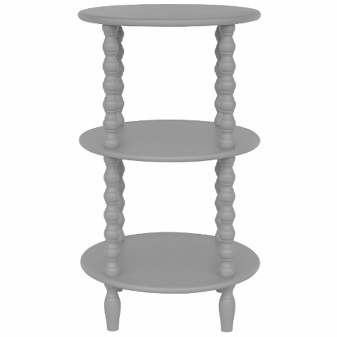 The Camden Collection Tall Round Side Table by Hill Interiors