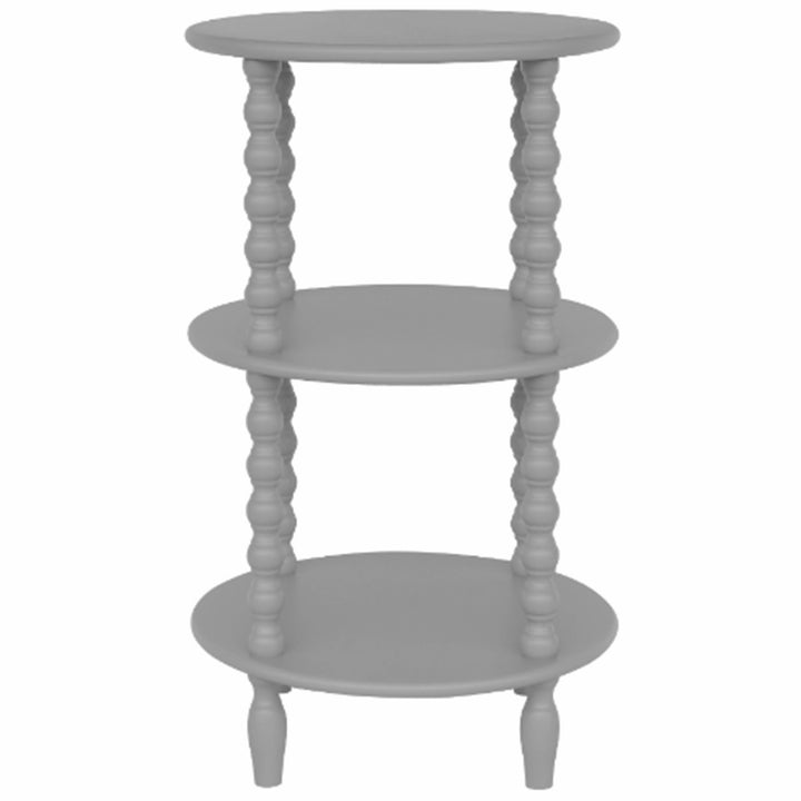 The Camden Collection Tall Round Side Table by Hill Interiors