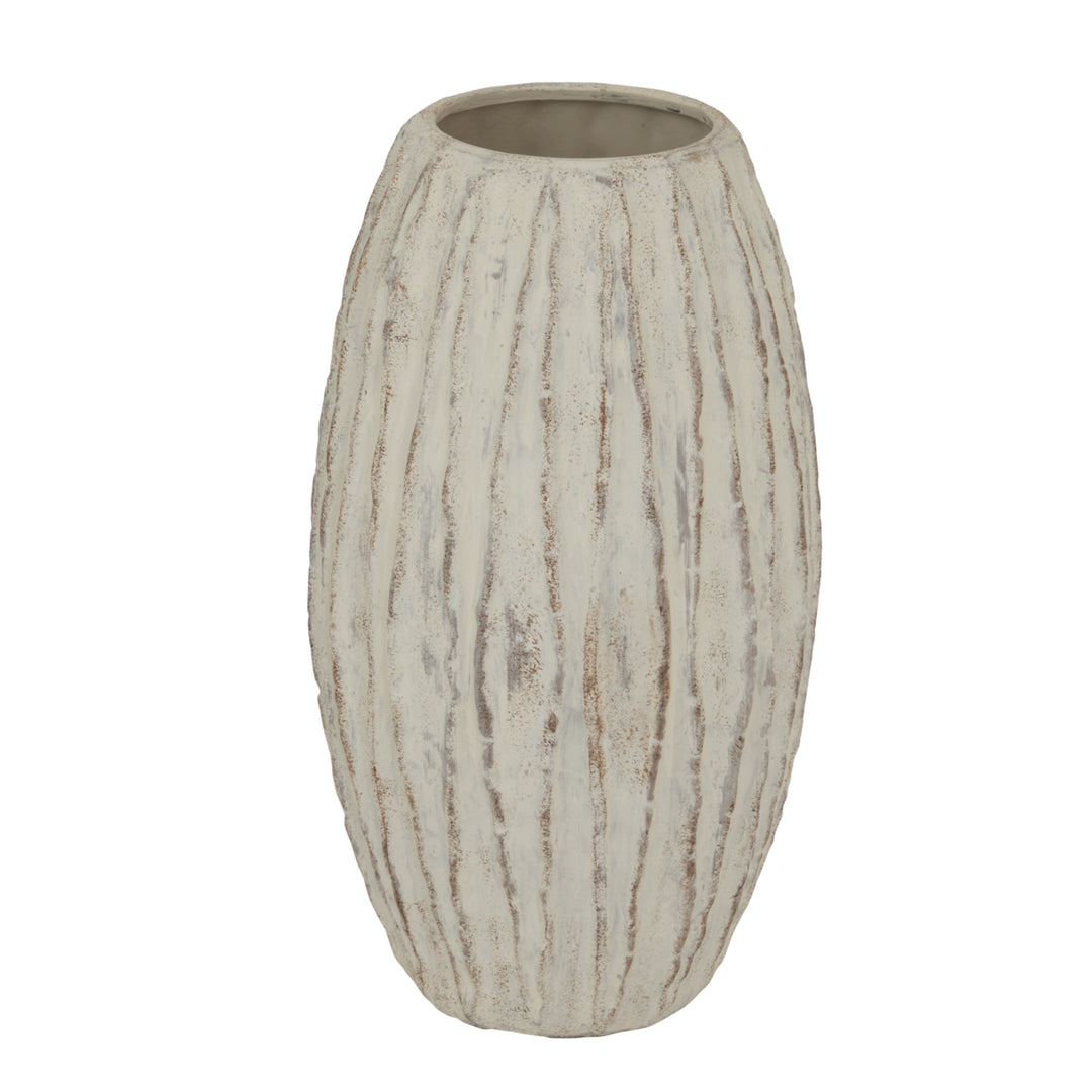 Lorenzo Large Fin Vase by Hill Interiors