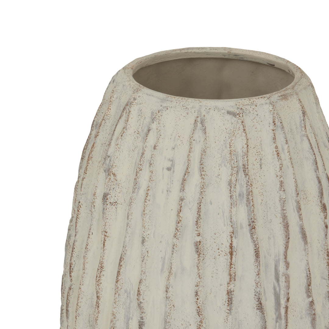 Lorenzo Large Fin Vase by Hill Interiors