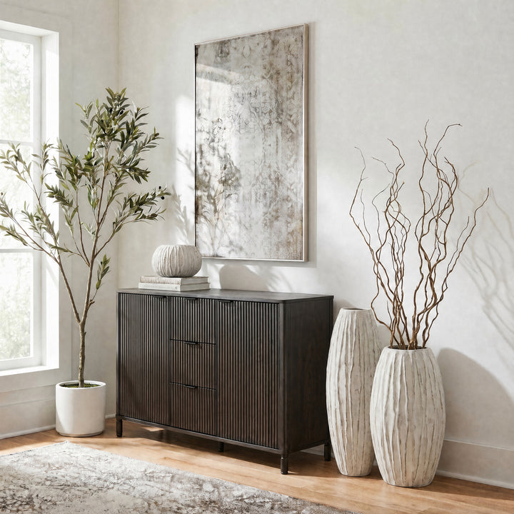 Lorenzo Large Fin Vase by Hill Interiors