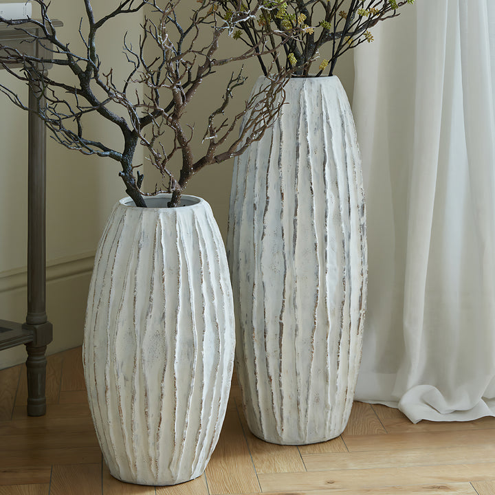 Lorenzo Tall Fin Vase by Hill Interiors
