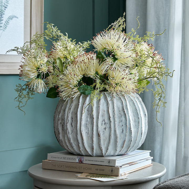Lorenzo Rotund Fin Vase by Hill Interiors