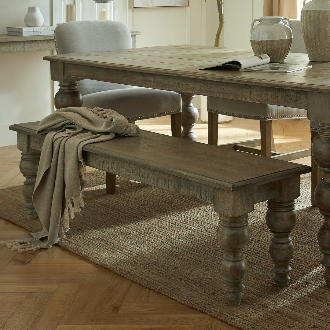 The Rutland Collection Rectangular Bench by Hill Interiors