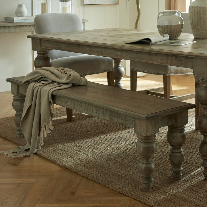 The Rutland Collection Rectangular Bench by Hill Interiors