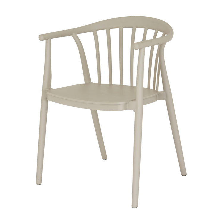 Echo Putty Grey Chair by Hill Interiors