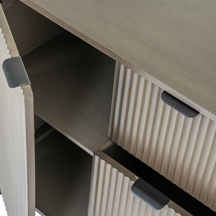 Reed Collection 3 Drawer 2 Door Cabinet by Hill Interiors