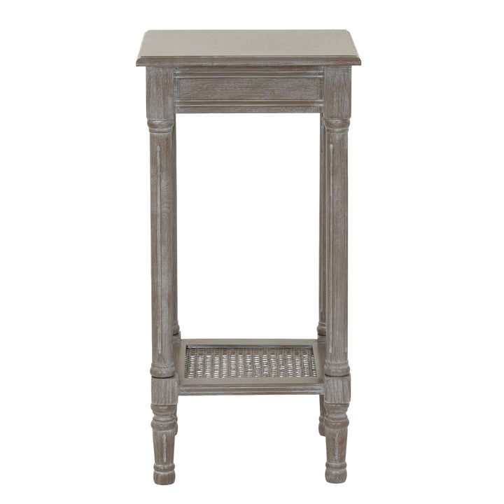 Serene Rattan Collection Small Side Table by Hill Interiors