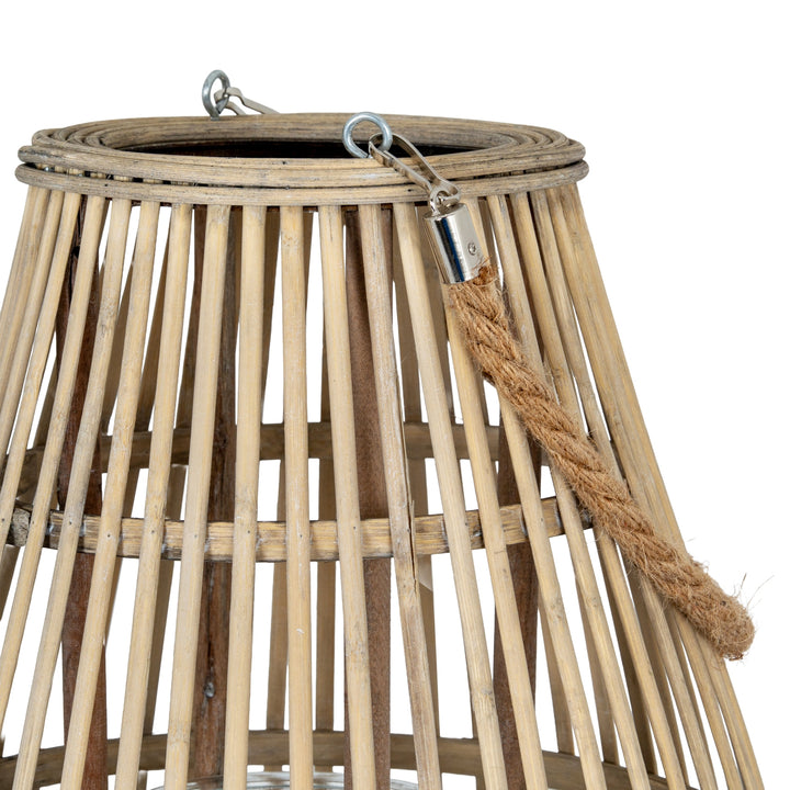 Medium Ellipse Lantern With Glass Holder by Hill Interiors