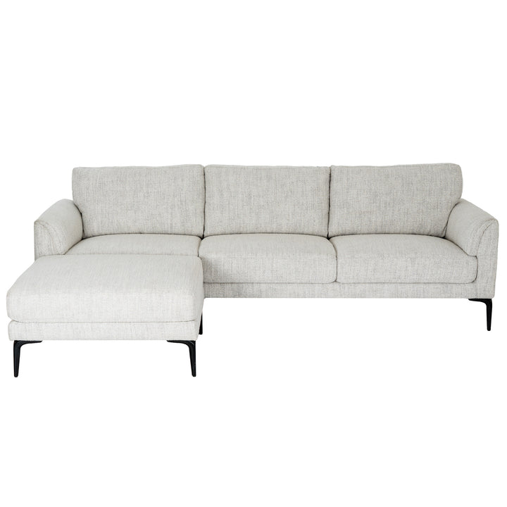 Zephra Three Seater Sofa With Footstool by Hill Interiors