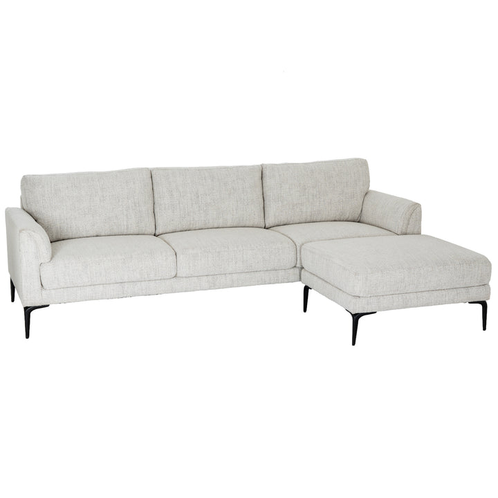 Zephra Three Seater Sofa With Footstool by Hill Interiors