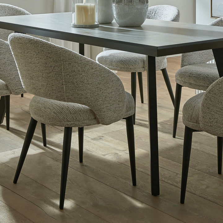 Sorelle Curved Dining Chair by Hill Interiors