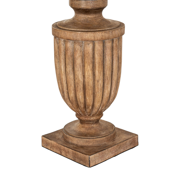 Tassora Table Lamp With Edged Linen Shade by Hill Interiors