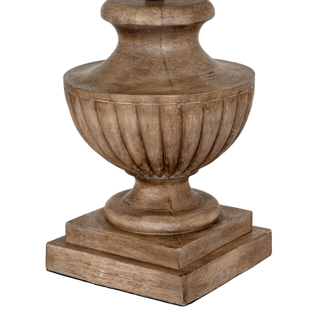 Marbelle Table Lamp With Edged Linen Shade by Hill Interiors