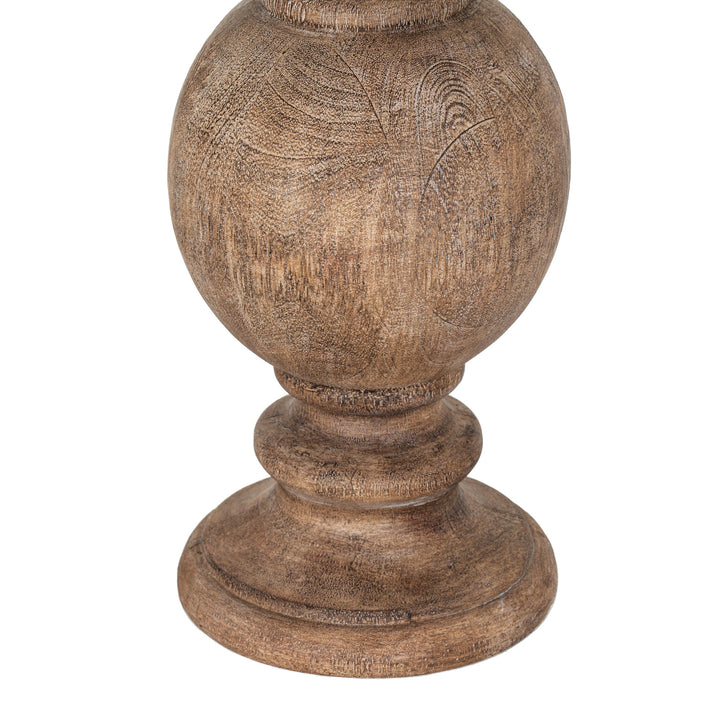 Clarion Table Lamp With Edged Linen Shade