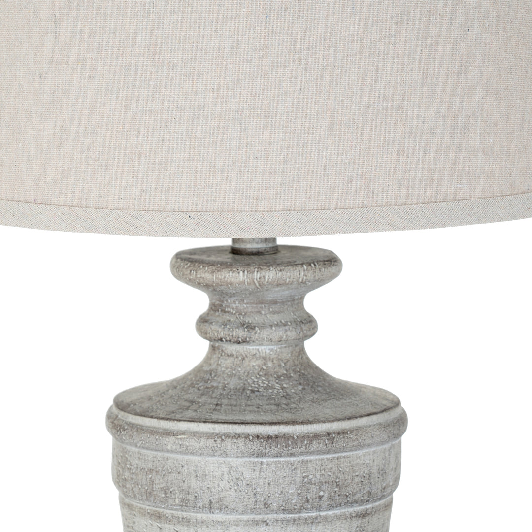 Ossia Table Lamp With Linen Shade by Hill Interiors