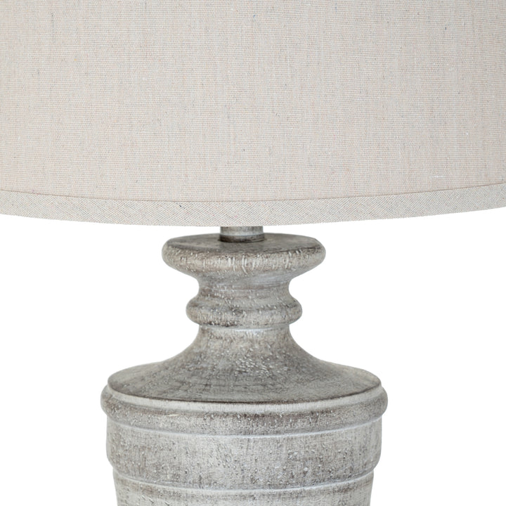Ossia Table Lamp With Linen Shade by Hill Interiors