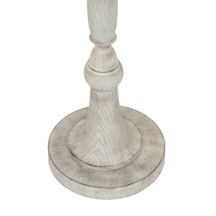Stella Floor Lamp With Linen Shade by Hill Interiors
