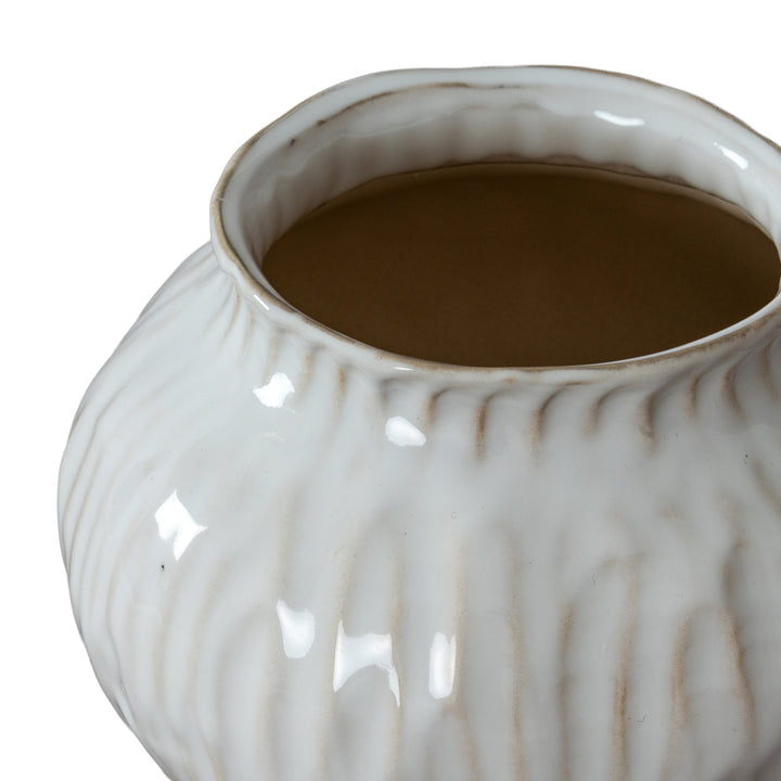 Numa Squat Vase by Hill Interiors