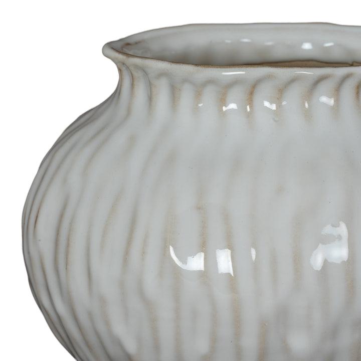 Numa Squat Vase by Hill Interiors