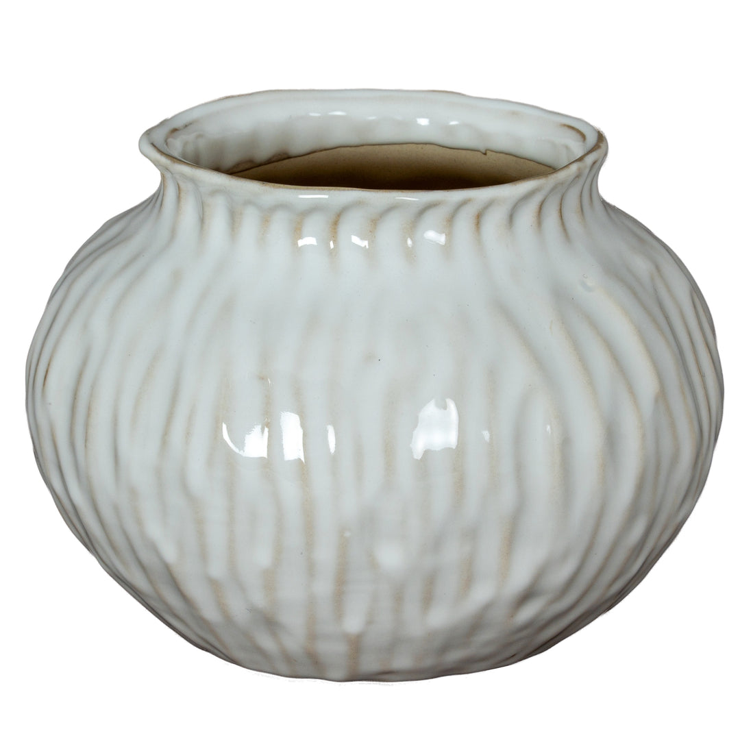 Numa Squat Vase by Hill Interiors
