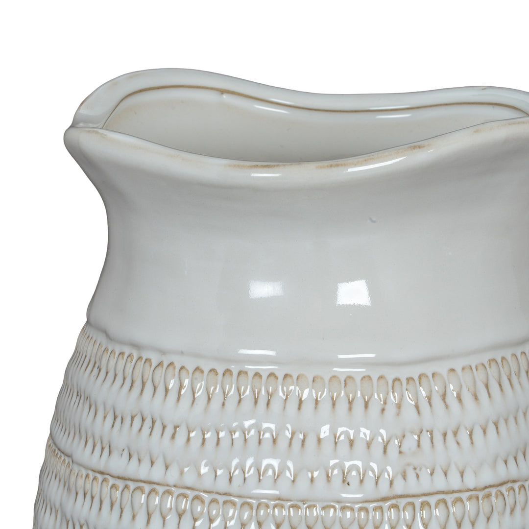 Tava Medium Hewn Vase by Hill Interiors