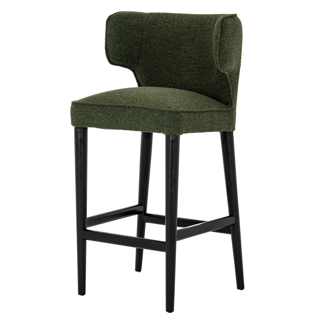 Avia Moss Barstool by Hill Interiors