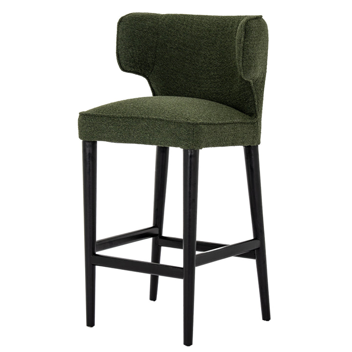 Avia Moss Barstool by Hill Interiors