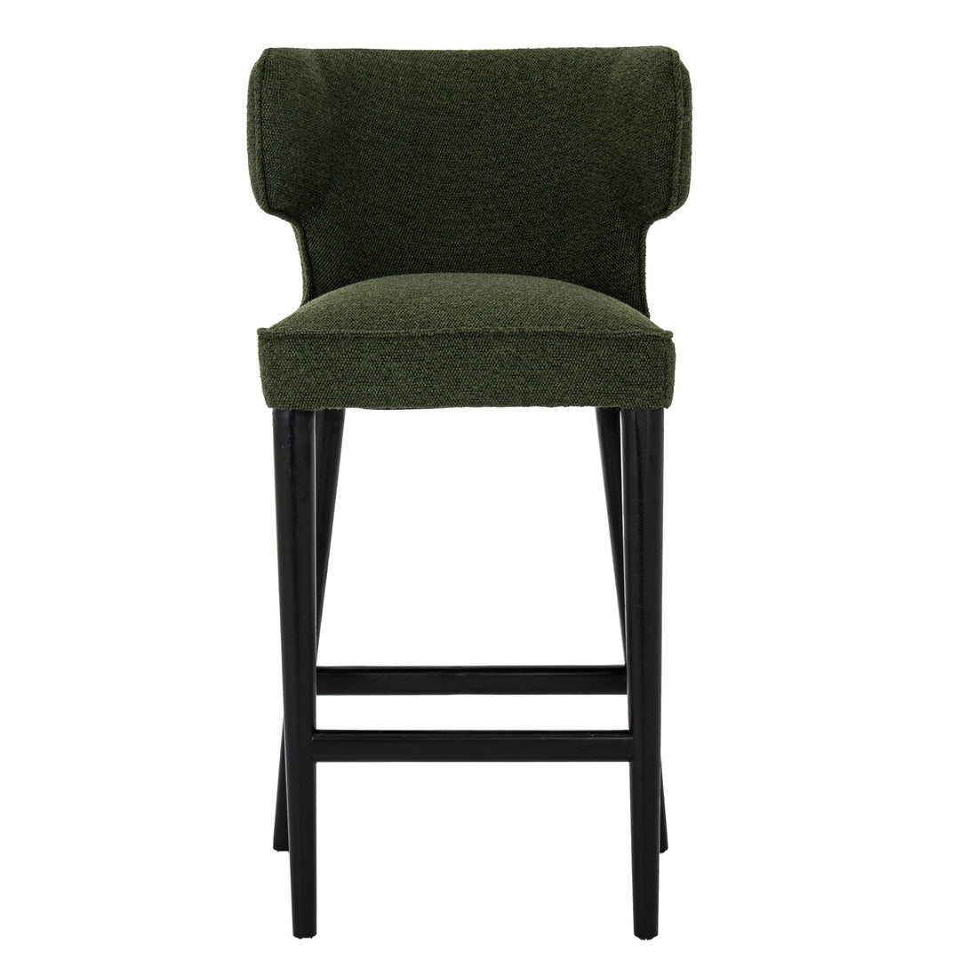 Avia Moss Barstool by Hill Interiors