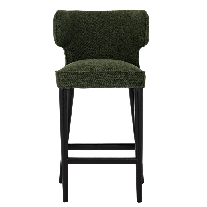 Avia Moss Barstool by Hill Interiors