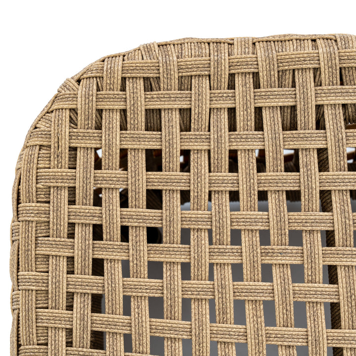 Bloom Collection Outdoor Footstool by Hill Interiors