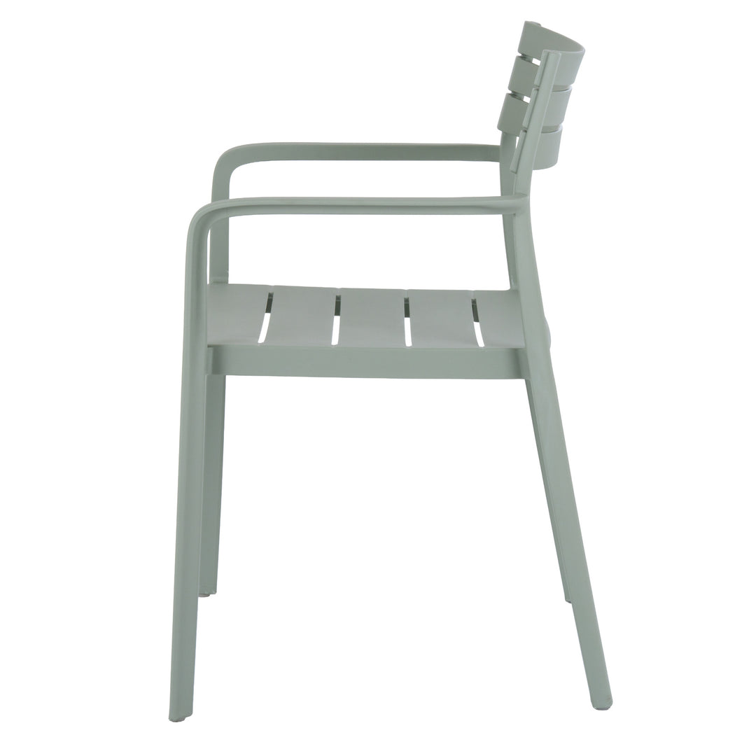 Aura French Grey Carver Chair by Hill Interiors