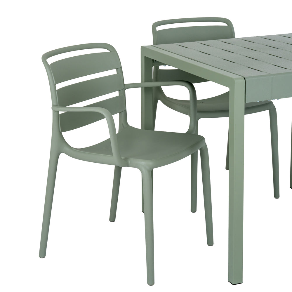 Sol French Grey Table by Hill Interiors