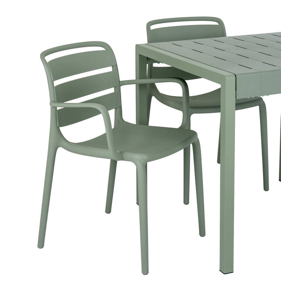 Sol French Grey Table by Hill Interiors