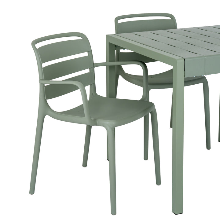 Sol French Grey Table by Hill Interiors