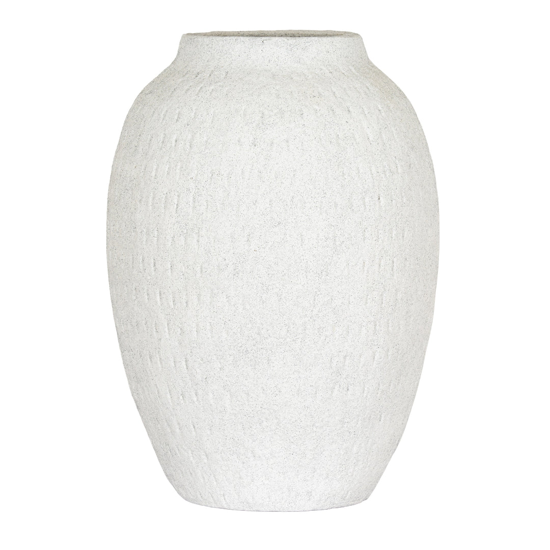 Ashen Large Tall Vase by Hill Interiors