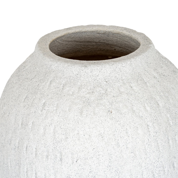 Ashen Medium Tall Vase by Hill Interiors