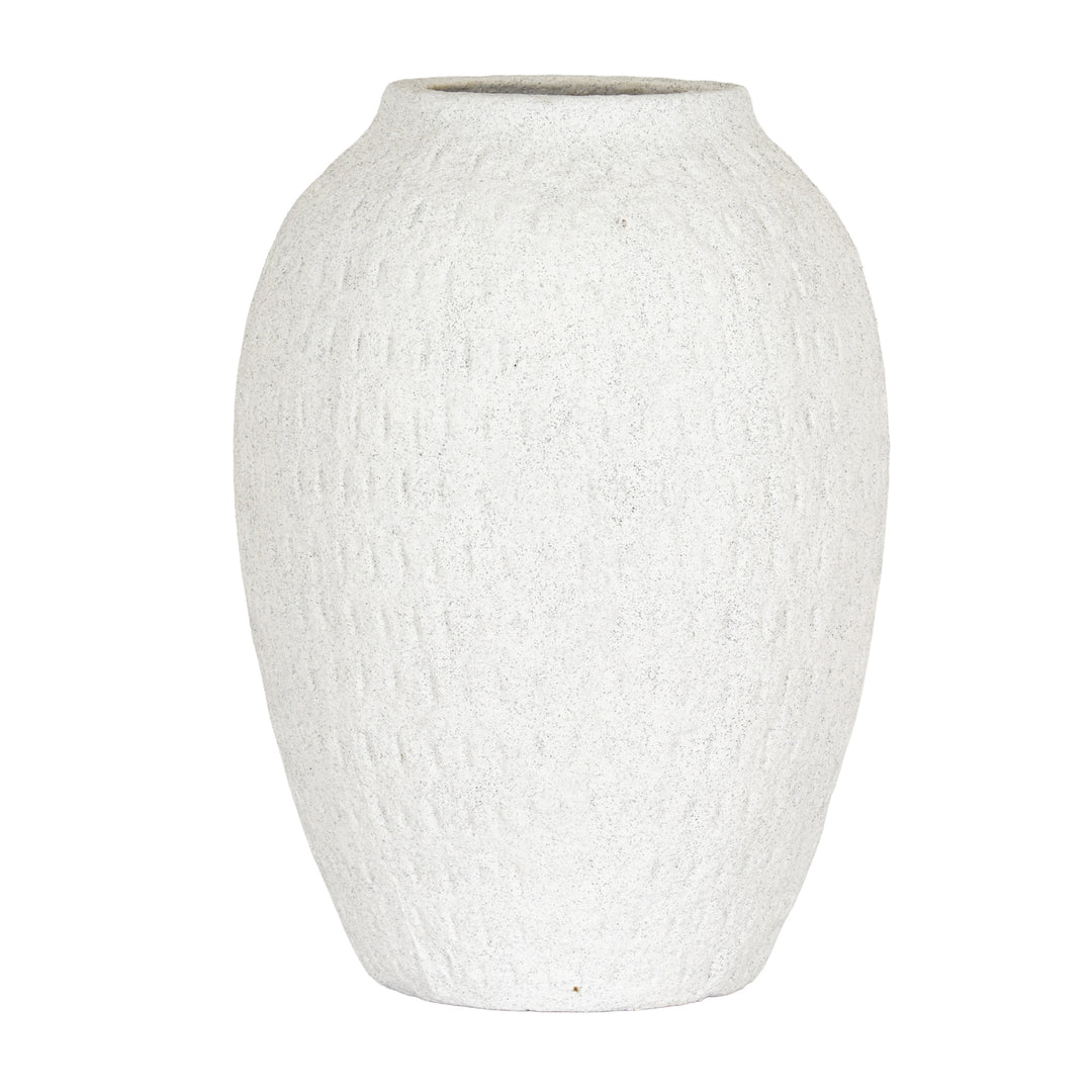 Ashen Medium Tall Vase by Hill Interiors